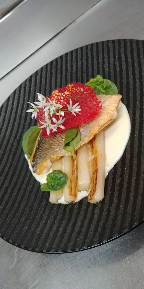 Dos de Cabillaud Aux Asperges