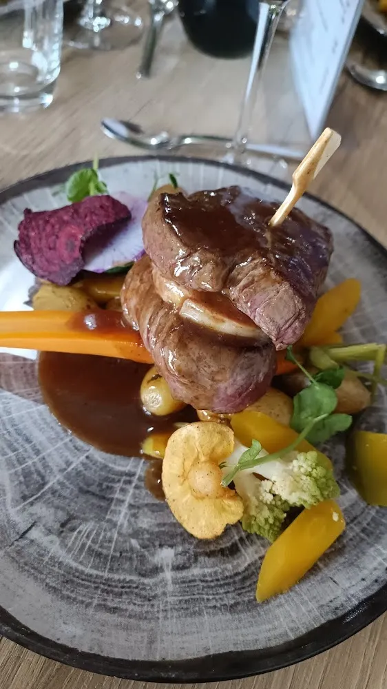 Rumsteck Angus Et Foie Gras Maison